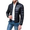 Evoga Piumino giubbotto Uomo 100 Grammi Autunno Inverno Casual Impermeabile bomber Jacket Antivento