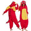 Laahoem Animal Drago Pigiama Unisex Adulto Zipper con Cappuccio Uomini Donne Jumpsuit Costume Cosplay Abbigliamento da Notte