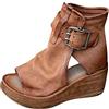 WOXIHUAN Sandali Donna Estive Eleganti,Stivali con Tacco Alto Scarpe col Tacco Donna Estate Maglia Traspirante Polacchine Cerniera Sandali Tacco a Spillo 7CM