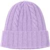 CLASSE77 - Cappello in Lana con Fantasia di Cucitura a Treccia - Berretto in Maglia Artigianale - Made in Italy