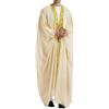 Musuly Caftano Uomo - Abito Musulmano Thobe Djellaba Kami (Beige, M)