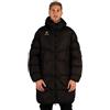 Etoile Giubbotto Mykonos Long per Zeus Capo Imbottito Lungo con Cappuccio Sport Calcio Calcetto Relax Fitness Palestra Allenamento Tasche Laterali Training Stile