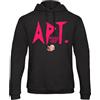 Bughyprint Felpa con Cappuccio Uomo APT ROSè Rose Bruno Mars