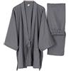 thefancypumpkin Set da meditazione da uomo in stile giapponese con accappatoi kimono