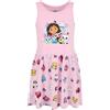 sarcia.eu Gabby's Dollhouse Abito in Cotone Color Menta con Bretelle, Abito da Bambina 100% Cotone (IT, Numero, 92, Regular, Rosa)