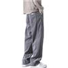Generic Baggy Harem Pantaloni Da Uomo Loose Fit Pantaloni Tuta Elasticizzato Regular Fit Casual, Con Coulisse, Vita Dritta Casual A Gamba Dritta Pantaloni Giapponesi Con Polsini Sportivo Quotidiano E Palestra