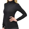 JESSY ZOE Pullover Maglione con Collo Alto Dolcevita da Donna Autuno Inverno 6009