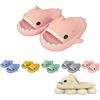 WIWIDANG Shark Swell Chanclas, Sharky Chanclas, Ciabatte Squalo Estive Open Toe Donna Uomo Pantofole da bagno Comode Sandali da Doccia Antiscivolo (Pink, 42/43 EU)