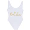 Beichwtd Costume Intero Costumi da Bagno Donna Team Bride Bikini Bride To Be Addio al Nubilato per Rimboccare La Pancia
