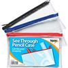 Tiger pencil case - clear see through - long 33x13cm x 1 single by Tiger