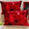 PETTI Artigiani Italiani - Coppia di Federe Cuscino 40x70 cm in Microfibra, Cuscini Arredo Camera da Letto, Divano, Salotto, Set 2 Fodere Copricuscino, Federa Passion, 100% Made in Italy