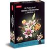 CubicFun 660871 - Puzzle 3D con fiori, tulipani e giglio in vaso da fiori con 103 pezzi, set decorativo fai da te per adulti e bambini dai 8 anni in su