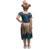 Boland - Costume da clown malefico per bambini, costume da clown horror per bambine, costumi in maschera, Halloween
