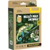 CubicFun 661186 - Puzzle 3D Camaleonte, puzzle con animali da 63 pezzi, National Geographic, modello di animali, set decorativo fai da te, per adulti e bambini dai 6 anni in su