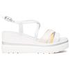 Nero Giardini E513511D Sandali Donna in Materiale Tecnico - Bianco 36 EU