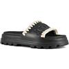 MOU, Eva One-Pice Slide, Ciabatte Sandali Moda Fashion (Black White, Sistema Taglie Calzature EU, Adulto, Numero, Media, 41)