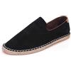 Generico Espadrillas Donna e Uomo in Tela, Scarpe Estive Slip On, Classiche Espadrilles Basse Fondo in Gomma