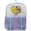 Pokémon CYPBRANDS - Pokémon, Zaino, Adattabile a Carrello, Materiale scolastico, Collezione Flowers, Colore viola, Prodotto Ufficiale, Viola, Estandar, Casual