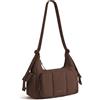 bagsmart Borsa a tracolla da donna, borsa a tracolla, borsa a tracolla, di medie dimensioni, borsa da lavoro con molti scomparti, leggera borsa messenger per viaggi, scuola, università, lavoro, caffè