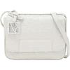 Armani Exchange Liz, Essential, Logo Squared Charm, Borsa Messenger Donna, Bianco Sporco