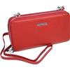 J JONES JENNIFER JONES JENNIFER JONES - 2 in 1, Borsa a tracolla - Portafoglio con protezione RFID | in vera pelle, con scomparto per cellulare