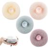 HADAVAKA Cute Suction Cup Scrub Artifact, Exfoliating Bath Sponge For Adults, Bath Sponge Cleaning Brush, Body Shower Ball, Hand Held Bath Brush, Powder Puff Nylon Body Cleanser
