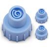 Elitzia Cura del viso Set di bellezza della pelle Hydro Dermabrasion Acqua Scrub Punte in Silicone Piccolo Vortice 3 Pz Per Elitzia ET89 ETLB246 O ETLB248 Macchina di bellezza