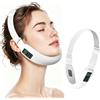 COODAY Dispositivo EMS Lifting Viso V-Face, Massaggiatore Lifting con 8 Modalità e 15 Livelli di Intensità,Ricaricabile USB & Schermo Digitale, Apparecchio Tonificante per Ridurre il Doppio Mento