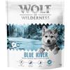 Wolf of Wilderness Junior Blue River - Salmone Crocchette cane - 1 kg