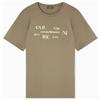 EMPORIO ARMANI T-Shirt Girocollo da Uomo con Stampa Verde L