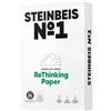 Steinbeis No. 1 carta per stampante - 2500 (5 x 500) fogli DIN A3 80 g/m², bianco e senza cloro, carta per fotocopiatrici di alta qualità ISO 70/CIE 55