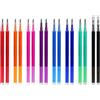 WovaOrx 16 mine di ricambio per penne gel cancellabili, adatte per Pilot FriXion Ball, Clicker ed Eberhard Faber, 0,7 mm, 11 cm, mina di ricambio per penna gel cancellabile (8 colori)