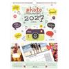 Domkora Calendario da parete 2026 con foto preferite formato A4 - Crea il tuo calendario con stampe 15x10 / 13x18 - Gancio da appendere con rilegatura a doppia spirale - Planner mensile personalizzato con