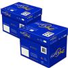 Tickoffice Paperone All Purpose carta Premium A4 21x29,7cm per ufficio, stampa e fotocopie - Formato A4-80 gr, Confezione da 10 risme da 500 Fogli PAPER ONE (2 Conf. - 10 Risme)