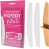 STALEKS PRO 50 pezzi di ricambio per lime per unghie adesive usa e getta a forma di mezzaluna. Expert