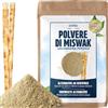 ORINKO Polvere di Siwak naturale 100 g - alternativa al dentifricio ecologico e vegano - Miswak cura della bocca tradizionale e sbiancamento dei denti