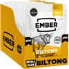 EMBER Beef Biltong Originale 250g - Snack Proteico Jerky di Carne Secca - Pochi Grassi