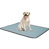 Mateju Tappetino per Addestramento del Cane Riutilizzabile, Tappetini Igienici Multiuso per Cani con Design a 4 Strati, Super Assorbente, Lavabili Antiscivolo Tappetino Pipi (30x30cm,Azul)