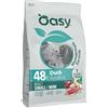 Generico OASY Cane MONOPROTEIN FORMULA - Adult Small/Mini Anatra | alimento secco completo per cani adulti di taglia piccola, monoproteico, 1 confezione da 800 grammi.