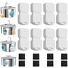 Dctrod Fontanella per Gatti Filtro: 16 Filtris per Fontana per Gatti Atmziqxr in Acciaio Inox - 8 Filtri a Carbone + 8 Filtri in Schiuma - Compatibile con Giotohun Ihouone Fontana per Gatto