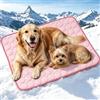 Aemmbon Coolnap Tappetino per Cani, Efficacia Refrigerante 4x (Rosa, S)
