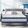 YIDATONG Materasso 140x200 cm, Certificato Oek-Tex, Ibrido Materasso Memory Foam e Molle Insacchettate, Anallergico e Antibatterico, Traspirante, Durevole, Ortopedico e Ergonomico 10 Zona Comfort, Altezza 26cm