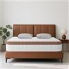 YIDATONG Materasso Matrimoniale Memory Foam 140x200, Ortopedico Materassi Letto a Molle Insacchettate, Traspirante, Antiacaro e Anallergico, Antibatterico, Ergonomico Durezza Media, Altezza 25 cm, OEKO-TEX