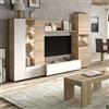 MarinelliGroup Parete attrezzata soggiorno moderna mobile TV sala pranzo salotto ROVERE 260 X 30 X 185 cm 016642F