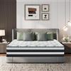 YIDATONG Materasso Matrimoniale 160x200 cm, materasso Memory Foam e Molle Insacchettate, Rigidità Media, Traspirante, Ortopedico e Ergonomico, Anallergico e Antibatterico, Certificato Oeko-TEX, Altezza 26cm