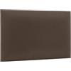 murando - Testiera Letto Imbottita, Rettangolo Velluto, 40x60 cm | 1 Pezzo, Pannelli Decorativi per Pareti, Cuscini Testata Letto, Pannelli Imbottiti, Camera da Letto, Design Elegante, Marrone