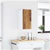 Generico Pensile da Cucina Porto 30x31x60 cm in Truciolato Legno Antico, Armadietto a Parete con Porta per Ripostiglio, Mobile da Cucina per Piatti e Pentole, Facile da Pulire