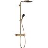 hansgrohe Pulsify S colonna doccia con termostatico, 24221140, Pulsify S bronzo spazzolato [Rubinetteria Bagno > Colonne Doccia]