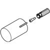 hansgrohe maniglia termostatica, 87707670, Universal nero opaco [Rubinetteria Bagno > Ricambi Rubinetteria Bagno]