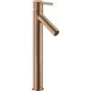 AXOR Starck rubinetto lavabo alto 250, 10103310, 250 Starck oro rosso spazzolato [Rubinetteria Bagno > Rubinetteria Lavabo]